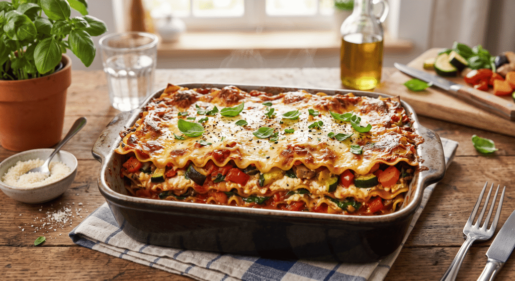 Lasagne végé aux légumes de saison