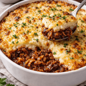 Hachis parmentier de Porc Confit BBQ