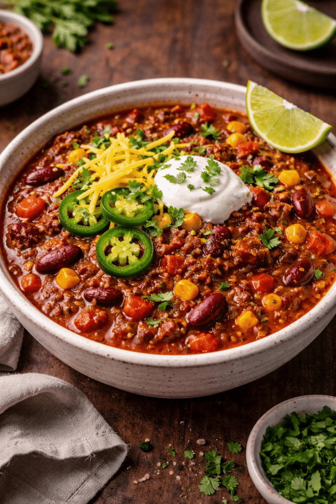 Chili con carne au Boeuf