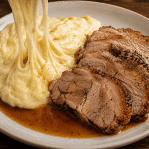 Aligot Porc confit